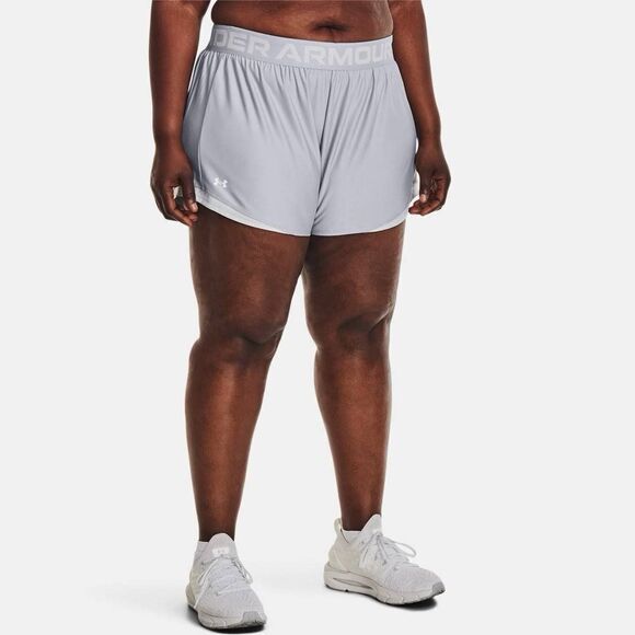 NWT Under Armour UA Play Up 5” Shorts in Gray- Size 3XL - Picture 1 of 6
